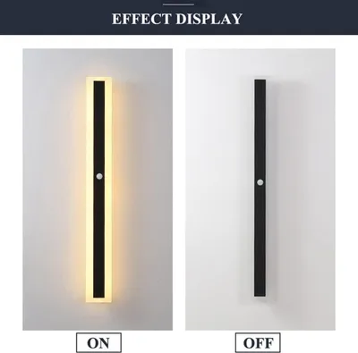 Produktbild von Wandlampe, LED Aussen Wandleuchte, IP65 Wasserdicht, Außenlampe Mit Bewegungsmelder, Outdoor Hauswand Garten Ausenbeleutung, Warmweiß