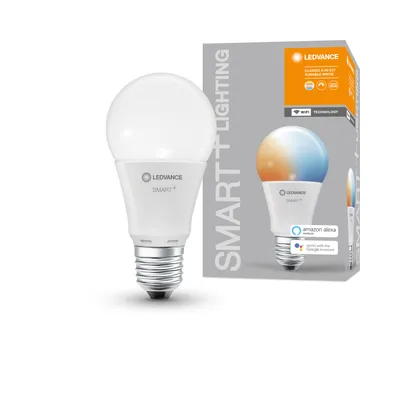 Obrázok produktu pre LEDVANCE 00217479, Inteligentná žiarovka, Wi-Fi, Nerezová oceľ, Biela, Integrovaná LED, E27, V tvare písmena A