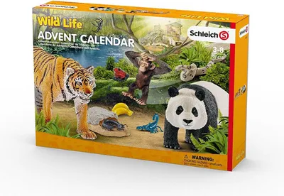 Produktbild von Schleich - Tierfiguren, Adventskalender Wild Life 2017; 97433