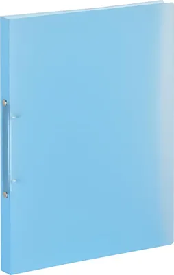Produktbild von FSY Ringbuch A4, 2-Ringe 16mm, PP blau transluzent, 1 Stück