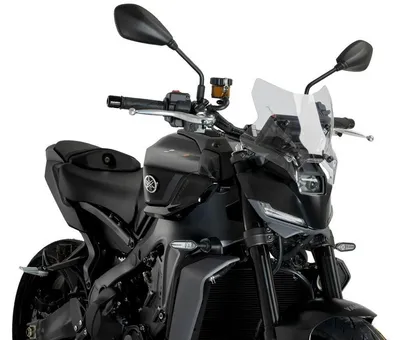Image de PUIG 22077W New Generation Sport adapté à la YAMAHA MT-09 SP Transparent