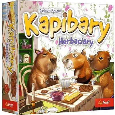 Zdjęcie produktu dla TREFL Gra rodzinna Kapibary Herbaciary 02737