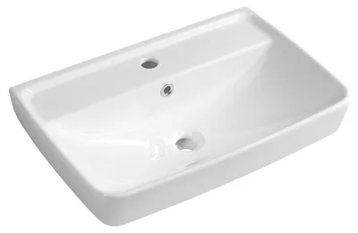 Produktbild von DURU Keramik-Waschtisch 60x40cm, weiss