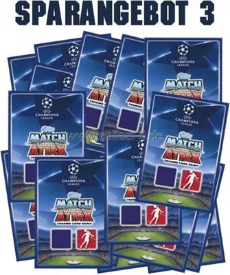 Immagine prodotto di Champions League - Spar 3 - Stagione 15/16 - 100 carte base verschiedene + 5 carte duo + 5 matchwinner