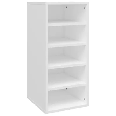Produktbild von vidaXL Schuhschrank Weiß 31,5x35x70 cm Holzwerkstoff