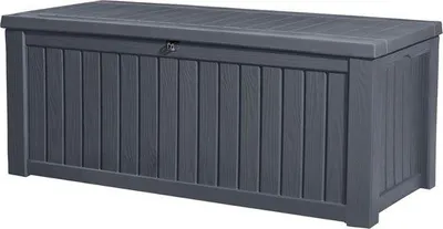 Produktbild von Große graue Aufbewahrungsbox für Gartenkissen