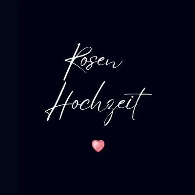 Produktbild von Gästebuch "Rosen Hochzeit"- Premium Gästebuch Blanko