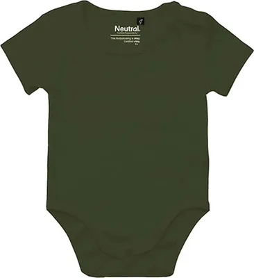Obrázek produktu pro Neutrální kojenecké body s krátkým rukávem