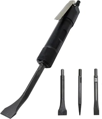 Productafbeelding van Pneumatische Chipping Hammer - Lucht Flux Chipper - Oppervlakken Reinigen - 6500 Slagen Per Minuut - 1/2 inch Schacht