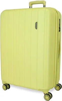 Obrázek produktu pro MOVOM Wood Yellow, cestovní kufr Shell, 71 x 50 x 31 cm, 108 l, 531936B (velký)
