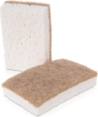 Obrázek produktu pro Orion | Kuchyňské houbičky - 10,5 X 7 X 2 cm - 2 kusy - Opakovaně použitelné - Odpovídající savost
