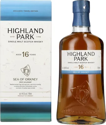 Produktbild von Highland Park 16 Years Old SEA OF ORKNEY Single Malt Scotch Whisky 44,5% Vol. 0,7l in Geschenkbox
