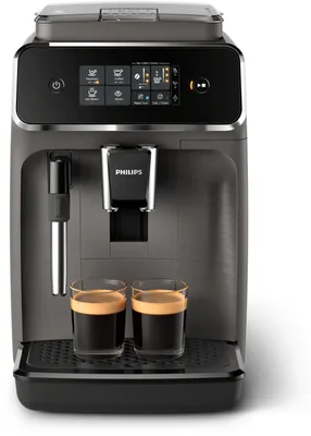 Immagine prodotto di Philips Series 2200 EP2224 - Caffettiera automatica con cappuccinatore - 15 bar - grigio cachemire