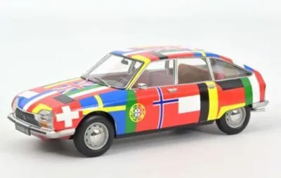 Produktbild von NOREV 1:18 Citroen GS (1972) Flags