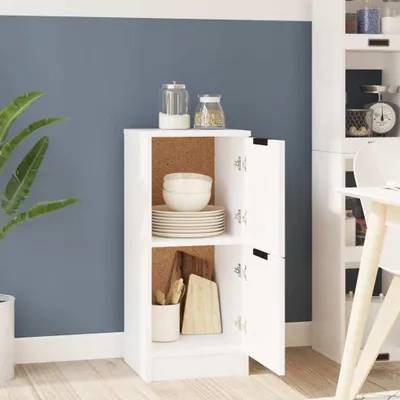 Produktbild von " "Sideboard - praktischem Design - Wohnzimmerschrank - Kommde für Flur - Weiß 30x30x70 cm Holzwerkstoff NeuMöbel 3921486