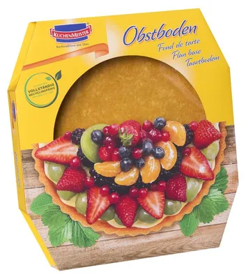 Image de Fond de tarte aux fruits KuchenMeister Base pour tarte aux fruits en tout genre 200g