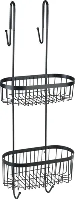 Image de Classic Plus Black Duschregal Serino, 2 Etagen
