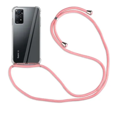 Produktbild von betterfon Handykette für Xiaomi Redmi Note 11 Pro 4G/5G Handyhülle mit Band  Rosa