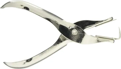 Productafbeelding van Nietjesverwijderaar Metaal - Tang Verwijderen - Papier Ontnieten - Ergonomisch Handvat - 1 stuk - Zilver