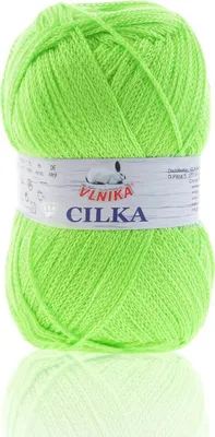 Produktbild von 100g Strickgarn CILKA by VLNIKA Klassikgarn Strickwolle Häkelgarn Sommergarn