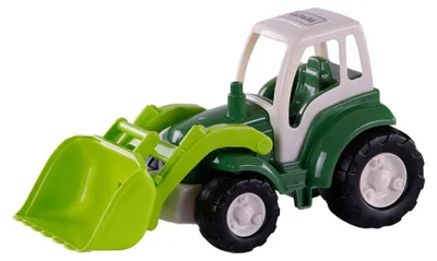 Image de Tracteur Cavallino XL, couleur verte, 40 cm