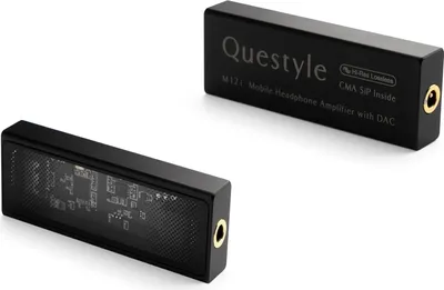 Productafbeelding van Questyle M12i HiFi USB hoofdtelefoonversterker met 3,5 mm aansluiting