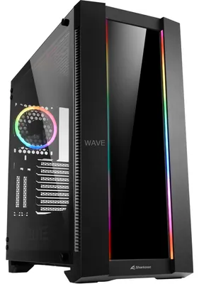 Produktbild von Sharkoon ELITE SHARK CA200G, Big-Tower-Gehäuse, (Tempered Glass)