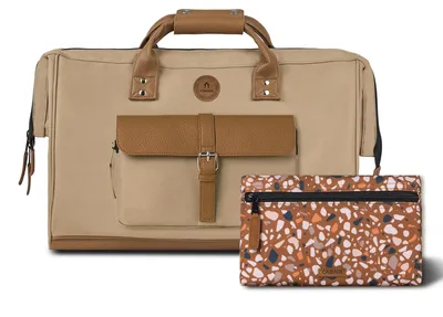 Produktbild von Cabaia Duffle Bag Kualalumpur cream/camel leather