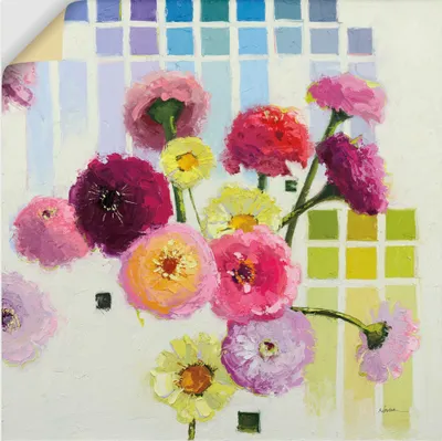 Produktbild von ARTland Wandbild, selbstklebend Color Chart II Größe: 40x40 cm