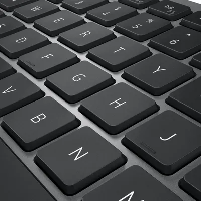 Obrázek produktu pro DELL Kompaktní klávesnice a myš Pro Plus – KM7120W - francouzština (AZERTY), Plná velikost (100 %), Bezdrátový, RF bezdrátové + Bluetooth, AZERTY, Šedá, Titanová, Obsahuje myš