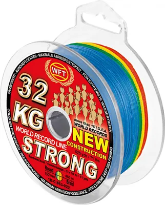 Obrázok produktu pre WFT rybársky vlasec KG Strong Exact Ø mm: 0,22; tr. kr. kg: 32,0; dĺžka m: 480; farba: zelená