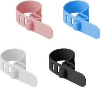 Produktbild von DELOCK Silikon-Kabelbinder wiederverwendbar 10 Stück