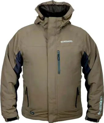Obrázek produktu pro Bunda do deště SHIMANO, XXXL, zelená, vyteplená, SHRJPGRXXXL