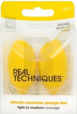 Immagine prodotto di Real Techniques Miracle Concealer Sponge Duo houbička na make-up