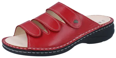 Immagine prodotto di Muli da donna Finn Comfort Hellas, Pomodore (rosso), pelle, Comodo - muli da donna / separatori di punta, rosso, pelle (nube) 