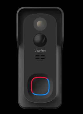 Zdjęcie produktu dla Beafon VISITOR 1V, Czarny, Bezprzewodowy, 2,4 GHz, 80 m, 90°, IP54