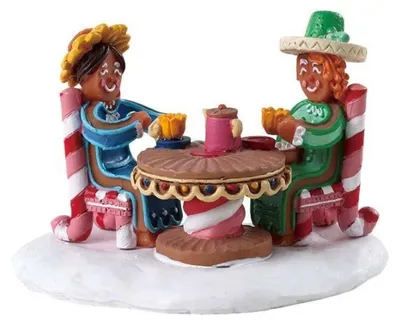 Productafbeelding van Kerstfiguur Tea and cakes LEMAX