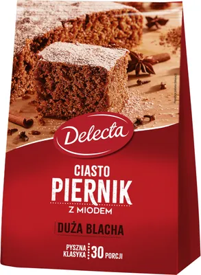 Produktbild von Delecta Ciasto Duża Blacha Piernik 680 g