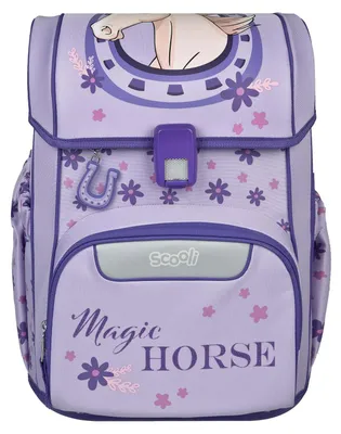 Produktbild von Scooli EasyStart Schulranzen-Set 5-teilig Magic Horse flieder