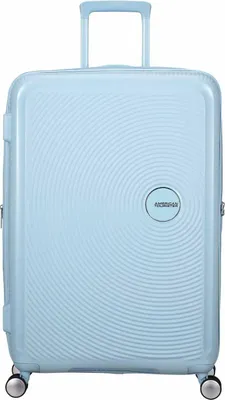 Produktbild von American Tourister SoundBox, Karre, Harte Schale, Blau, Pastel Blue, Groß, 4 Rad/Räder