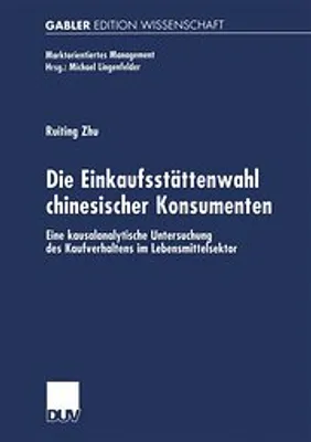 Obrázok produktu pre Die Einkaufsstättenwahl chinesischer Konsumenten
