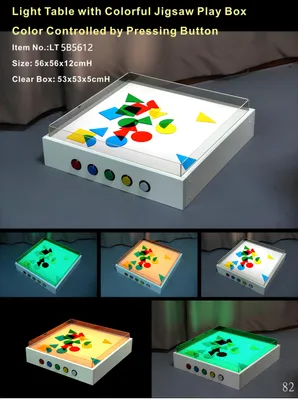 Immagine prodotto di Giocattoli educativi a LED Giochi educativi per bambini Luci LED Giochi di fantasia illuminati