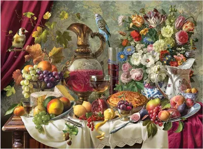 Immagine prodotto di Puzzle ANATOLIANO olandese di natura morta 1000 pezzi