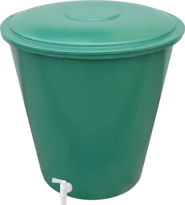 Produktbild von regenwassertonne 200l PH mit Hahn + Deckel