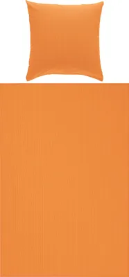 Produktbild von Erwin Müller Bettwäsche Rosenheim" terra 1x 135x200 cm + 1x 80x80 cm"