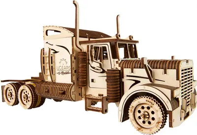 Produktbild von UGEARS 3D-Puzzle Heavy Boy LKW VM-03, 541 Teile