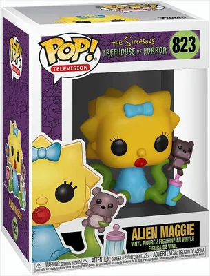 Produktbild von The Simpsons Treehouse of Horror - Alien Maggie 823 - Funko Pop! - Vinyl Figur