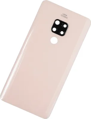 Produktbild von Für Huawei Mate 20 Back Cover Mit Kameralinse + Klebefolie Pink