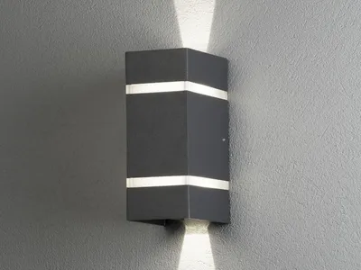 Produktbild von Cremona Wandleuchte 2x3W High Power LED anthrazit ‖ 7998-370