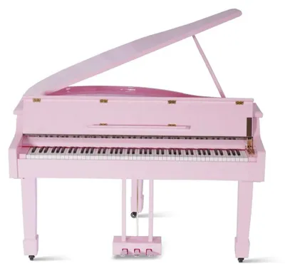 Produktbild von Rosa Flügel Klavier Digitalpiano Flügelklavier Hochglanz Piano